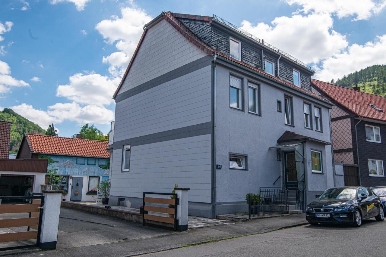Ferienwohnung Bergblick -Keine Monteure- Goslar Esterno foto