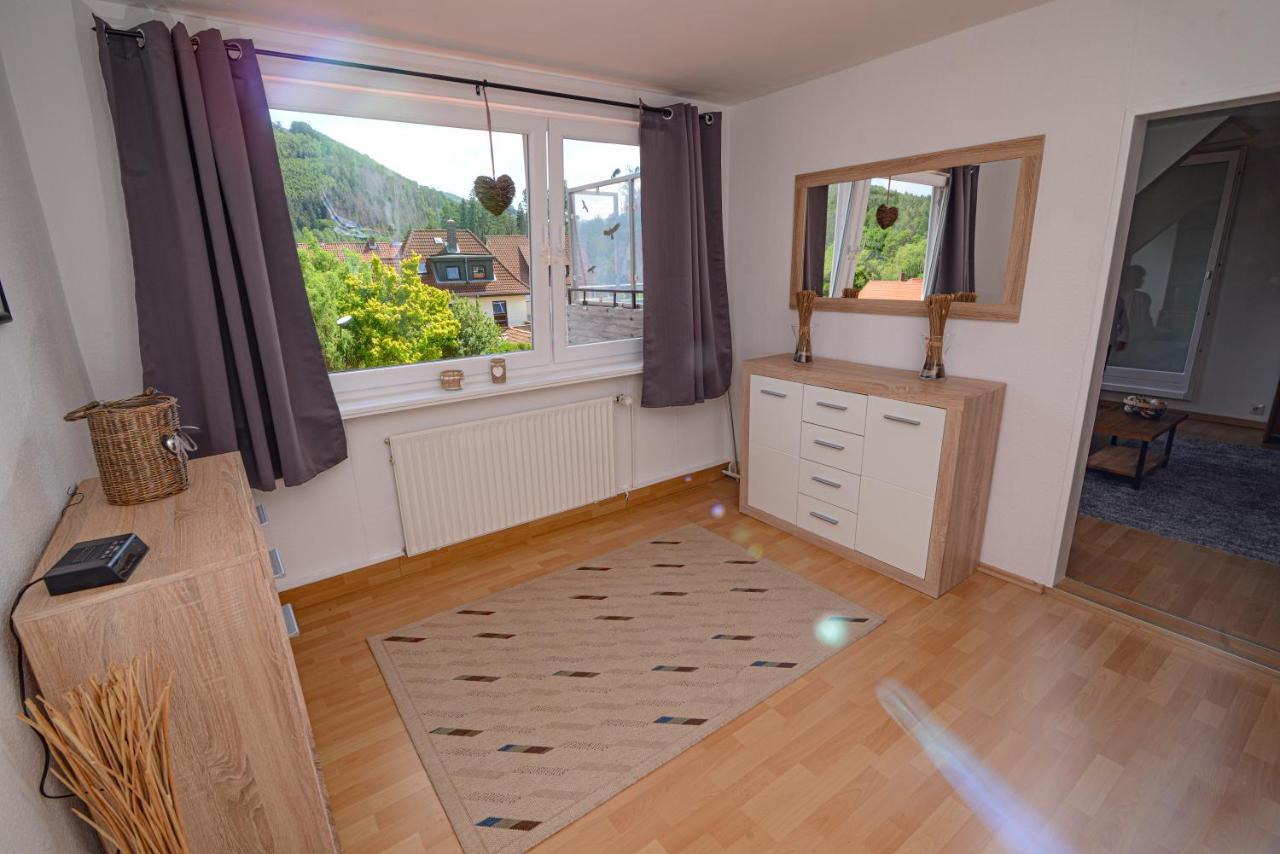 Ferienwohnung Bergblick -Keine Monteure- Goslar Esterno foto