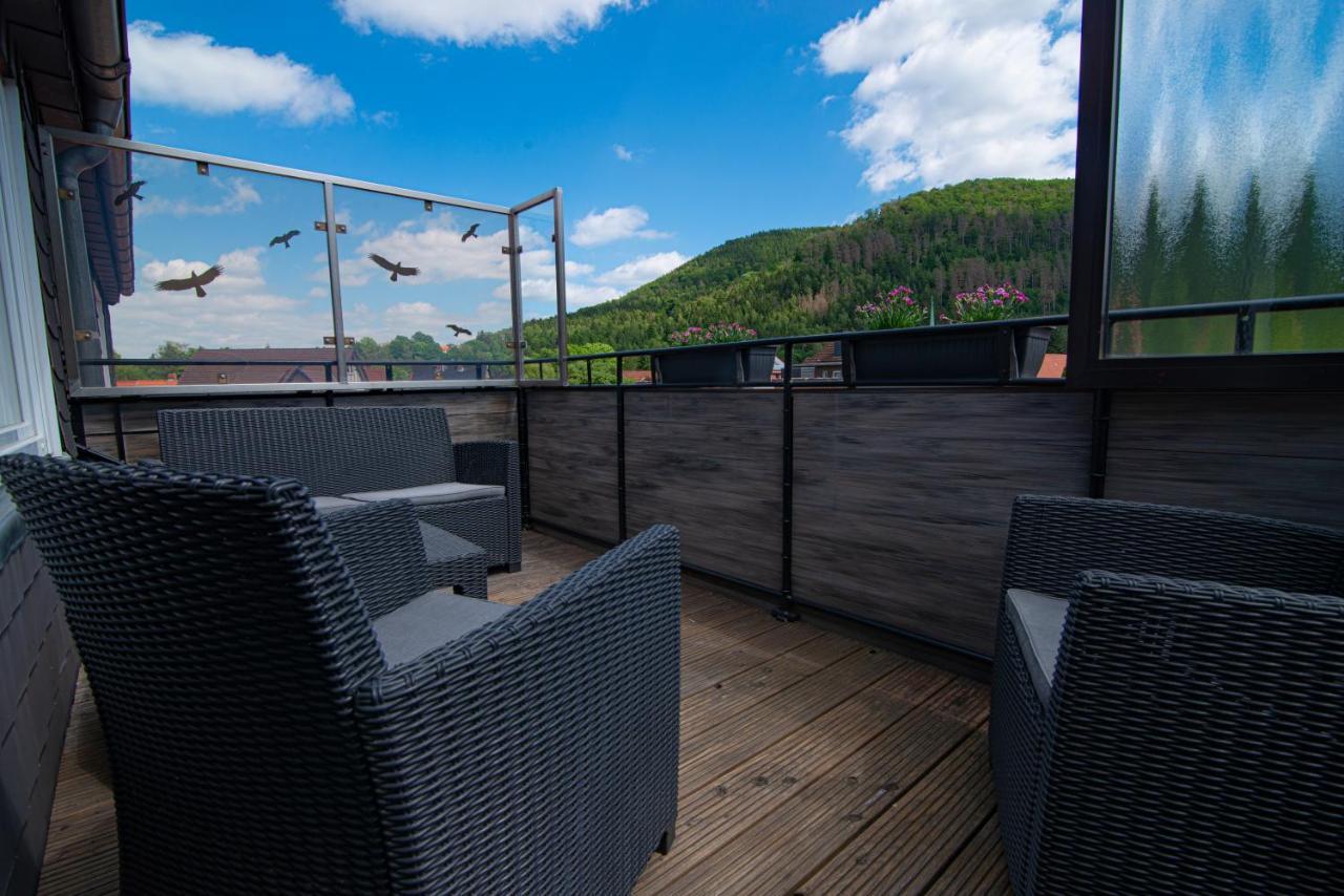 Ferienwohnung Bergblick -Keine Monteure- Goslar Esterno foto